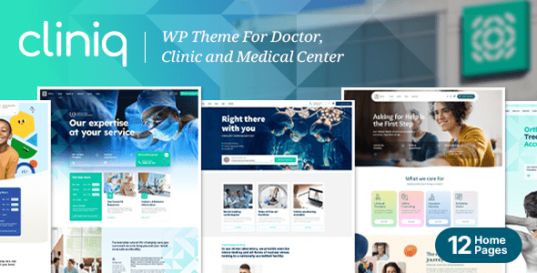 Cliniq – Doctor and Medical WordPress Theme